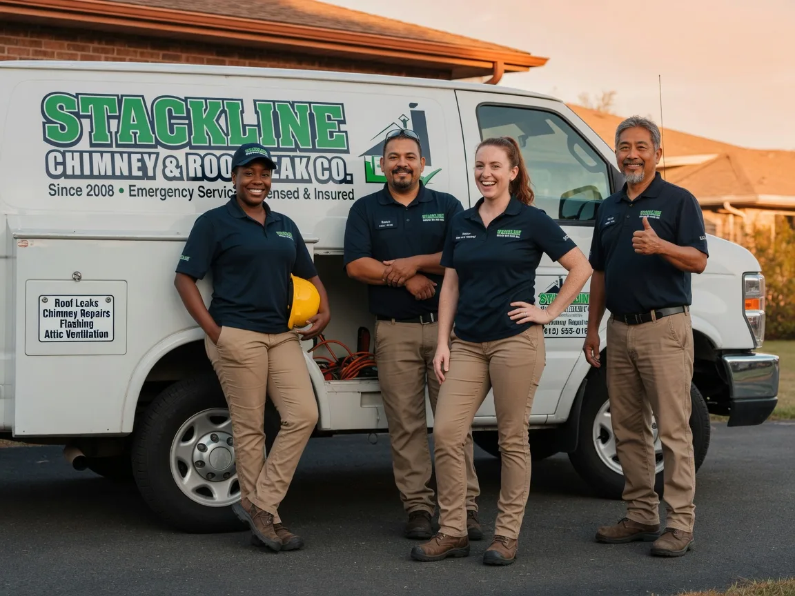Chimney flashing repair company in Foreman, AR